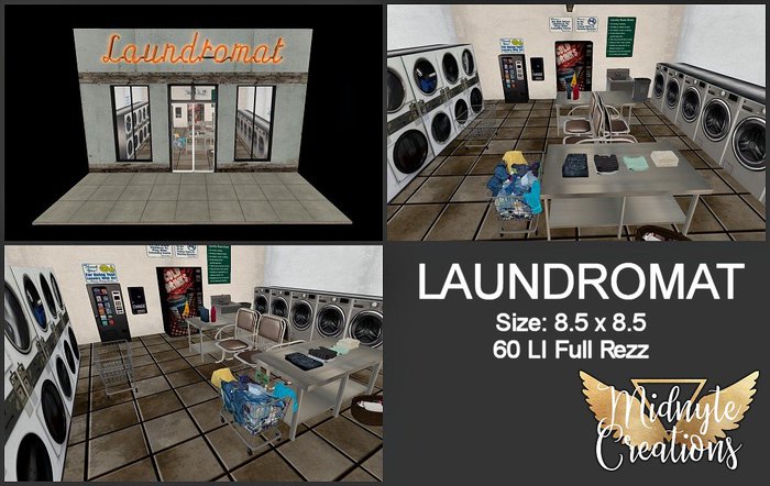 <MC> 2018 Laundromat  (Unpacker Hud)