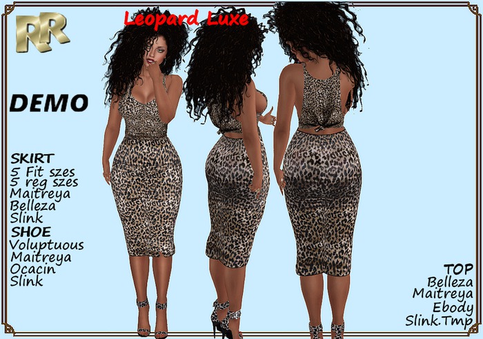 Leopard luxe-Rejuve's raggsDEMOS