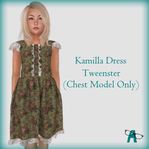 {-A-} Kamilla Dress - Roses