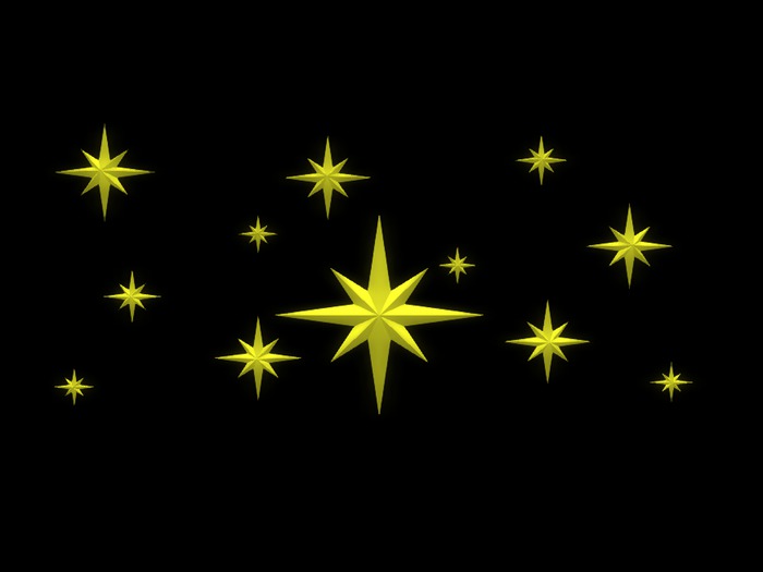 [Px] Stars Mesh Wall Decor