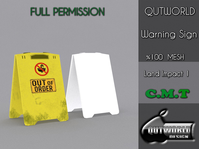 .::QUTWORLD Warning Sign::.FP 