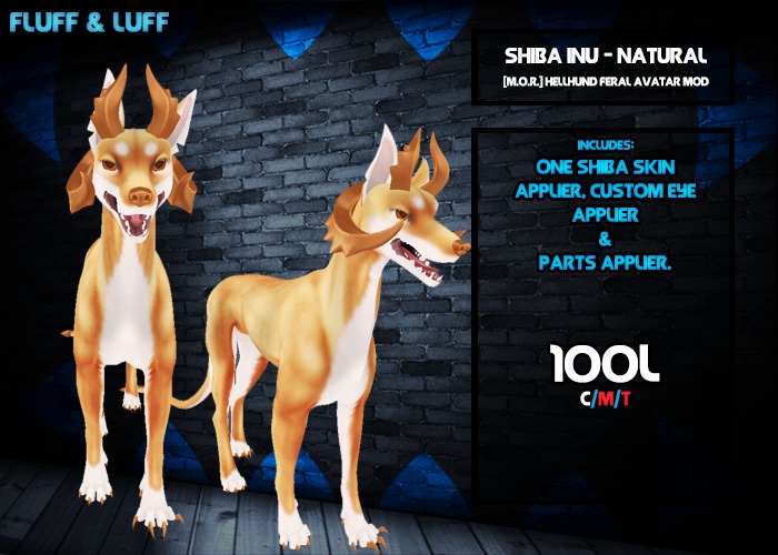 F&L - Shiba Inu  - [M.O.R.] Hellhund Mod  - Natural