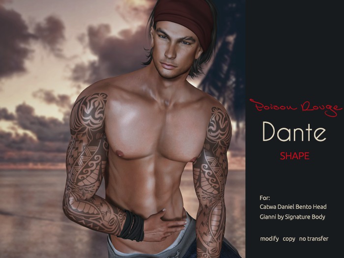 Poison Rouge Dante Shape
