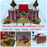 SR.store 100% mesh halloween Circus