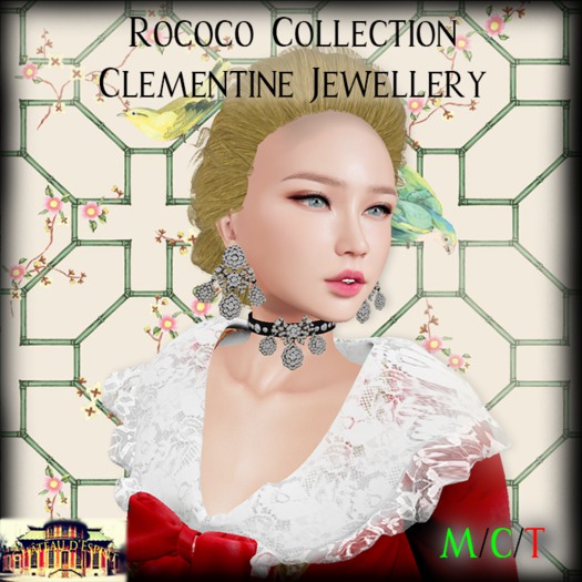 ~CdE~ August 2018 GROUP GIFT - Rococo Clementine Jewellery