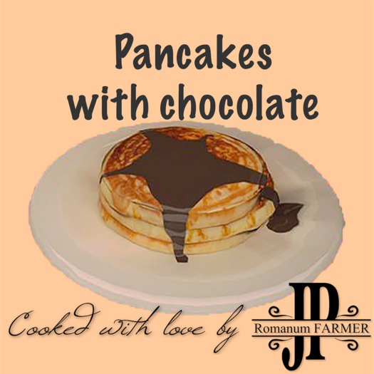 Pancakes with chocolate [G&S]