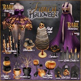 DISORDERLY+MoonAmore / Fancy Halloween / Candlesticks / Gold