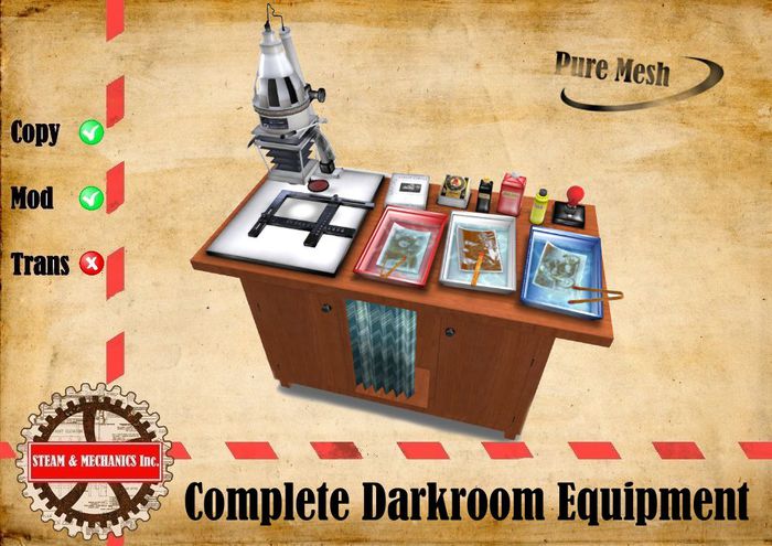 Complete Darkroom Equipment