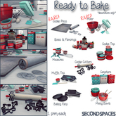 *Second Spaces* Ready to Bake - muffin tins