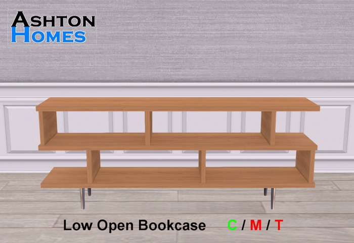 Low Open Bookcase
