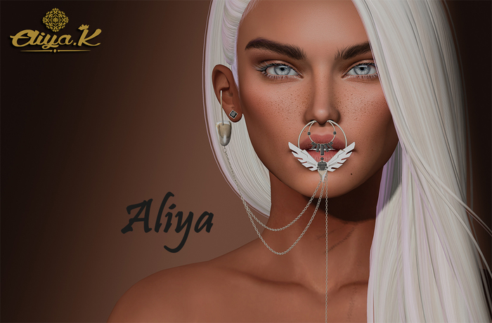 *MP EXCLUSIVE* Eliya.K - Aliya Septum and studs only