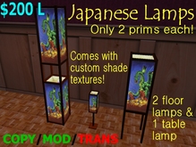 Japanese Lamps Package Box