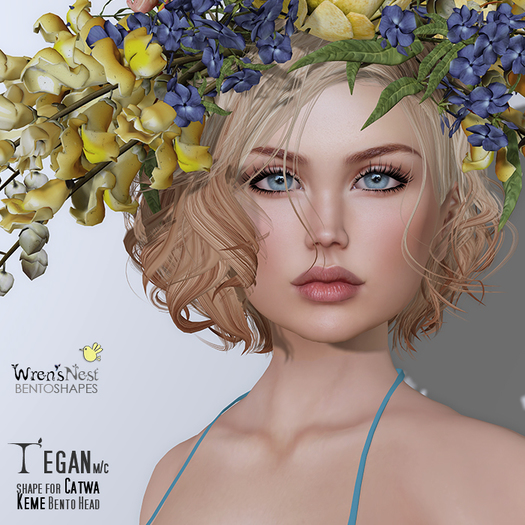 { wren's nest } Tegan Shape for Catwa Keme Bento head