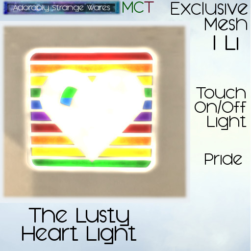 ~ASW~ The Lusty Heart Light - Pride
