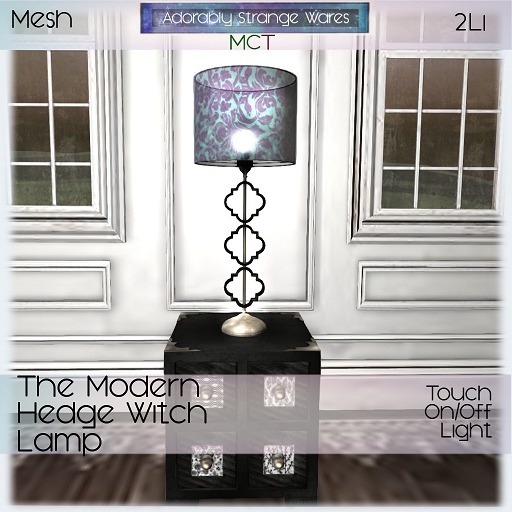 ~ASW~ The Modern Hedge Witch Lamp