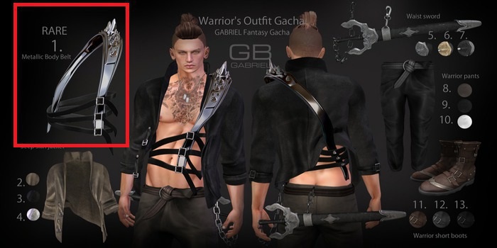 ::GB::Metallic Body Belt (TMP)