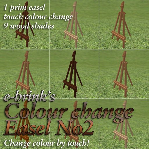Touch and click colour-change Easel 2 Natural Wood