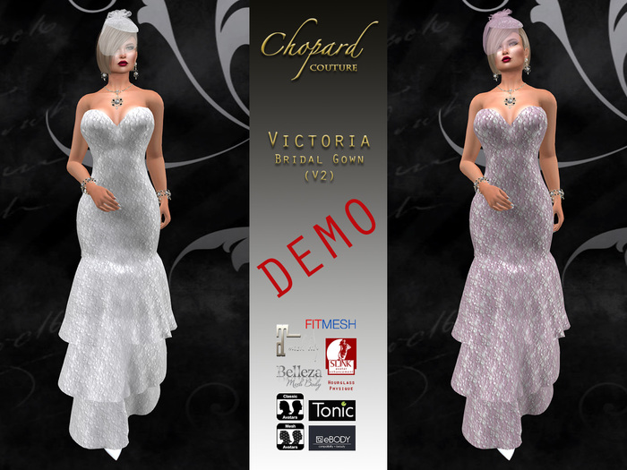 *Chopard Couture* DEMO Victoria Bridal Gown (V2)