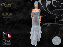 *Chopard Couture* Victoria Bridal Gown (V2) Light Blue