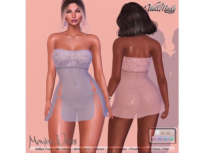[WellMade] Mayim Dress 