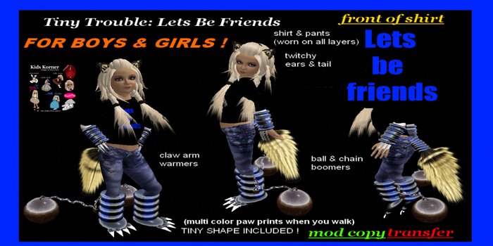 Tiny Trouble Lets Be friends