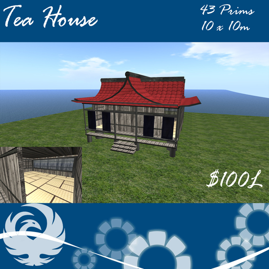 Tea House Japanese Building by KID (Mod)(Trans)(Box)