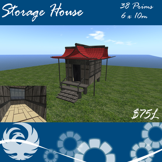 Storage House Japanese Building by KID (Mod)(Trans)(Box)