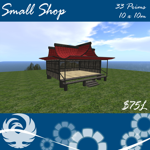 Small Shop Japanese Building by KID (Mod)(Trans)(Box)
