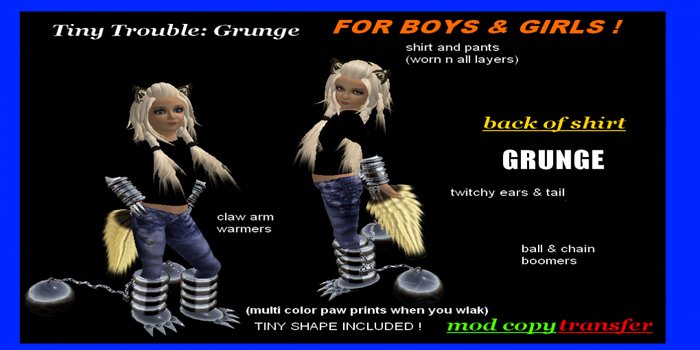 Tiny Trouble Grunge