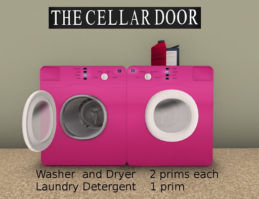 ~TCD~ Magenta Washer and Dryer
