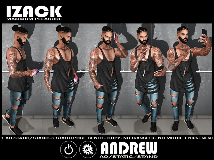 Maximum pleasure: STATIC AO ANDREW