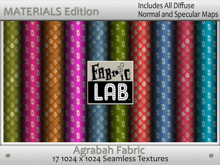 Fabric Lab ME Agrabah Fabric Texture Collection