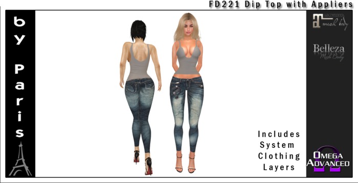 Dip Top with Appliers