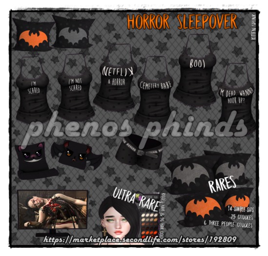 +KS+ Horror Sleepover // Pillow Orange