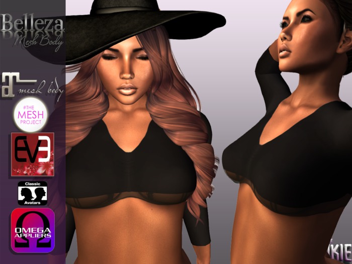 *Pinkie Style* Bra Style Black <3