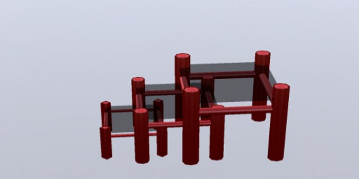 NESTED TABLE SET - BRONZE