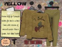 < SP > I Believe Outfit for Tweenster - Yellow
