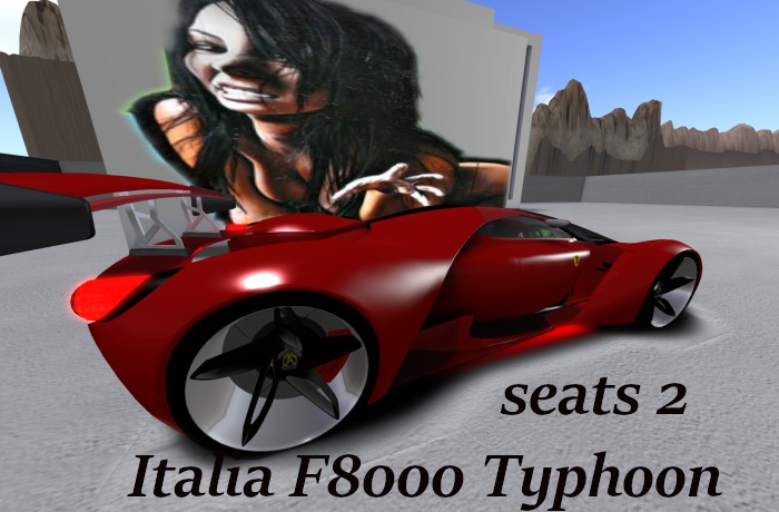 Italia f8000 Typhoon SuperCar