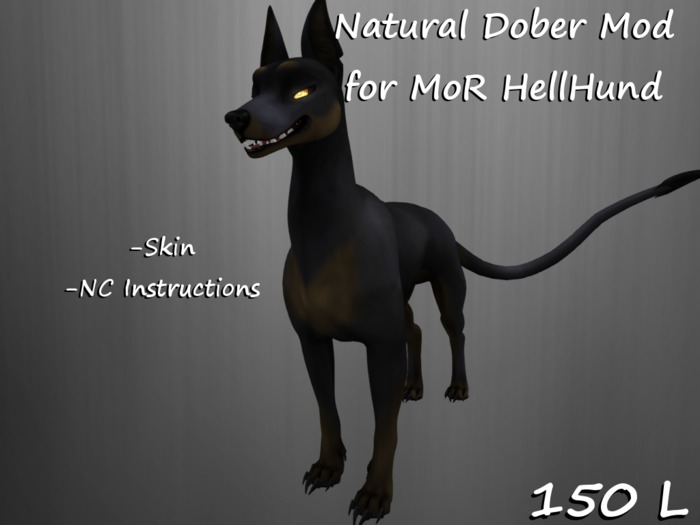 Natural Dober Mod for MoR Hellhund BOXED