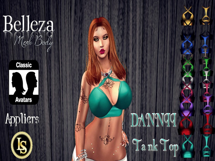 .~LS~DANNII TANK TOP { BELLEZA}