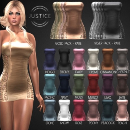 [JUSTICE] LIZA DRESS - MOSS - MAITREYA