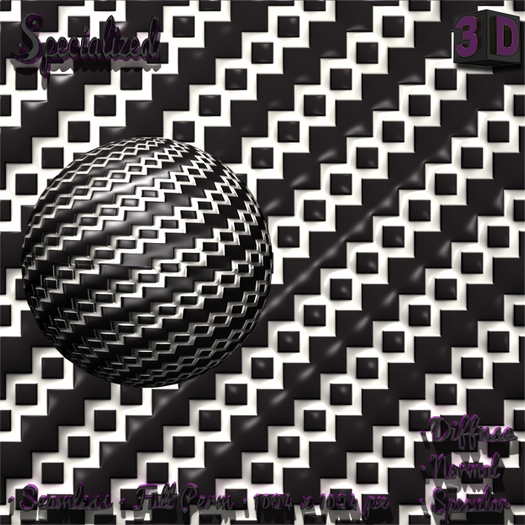 Specialized Textures Full Perms 3D surface geometric
