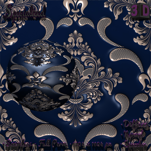 Specialized Textures Full Perms 3D vintage