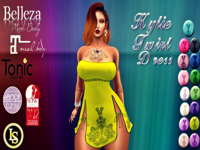 .~LS~KYLIE TWIRL DRESS / HUD