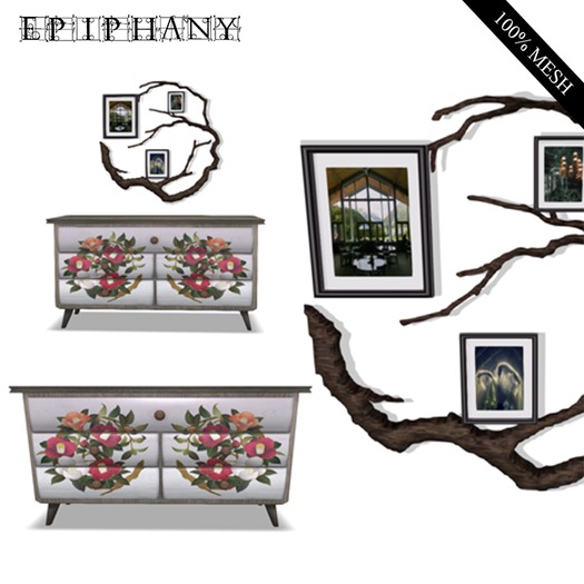 Secret Radio Dresser Lacquer Set - Bloom (Resizer Mesh)