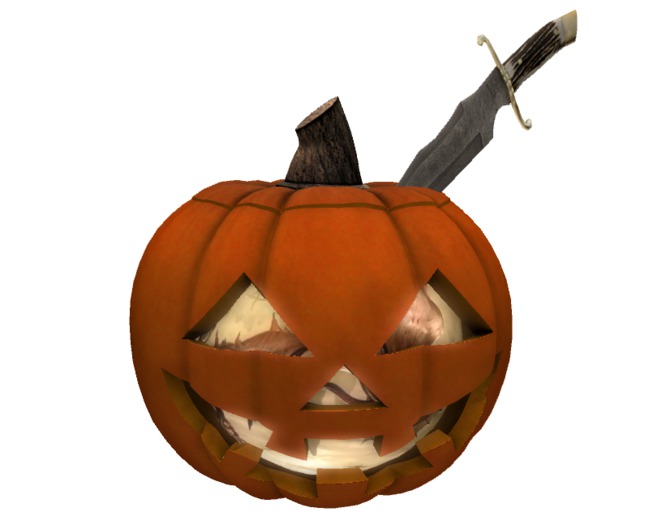 Stabbed Pumpkin