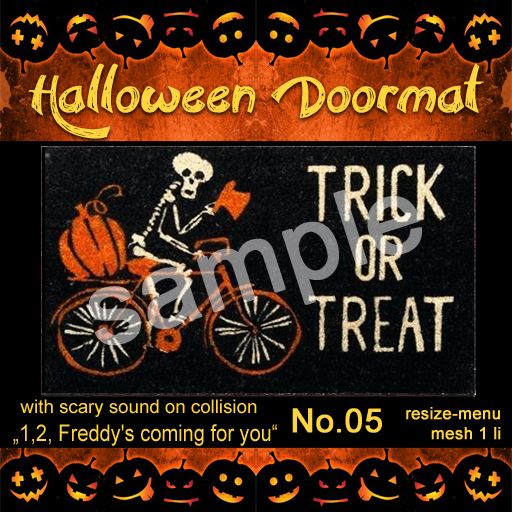 Halloween Doormat 05 wiht Halloween sound(resize-menu))