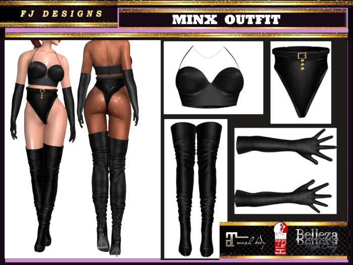 FJ Designs - Minx  Outfit - DEMO