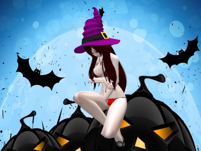 --{Mefy's}--Witch Hat Pink