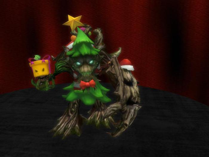 wicked cool christmas tree monster